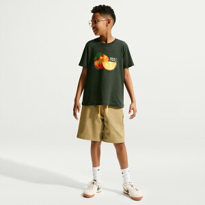 �y���z (NIKE) �i�C�L NJP-IO8981-317 �i�C�L YTH NSW �I�����W S/S T�V���c (317)�u���b�N�X�v���[�X �W���j�A�y�X�|�[�c�E�F�A�z