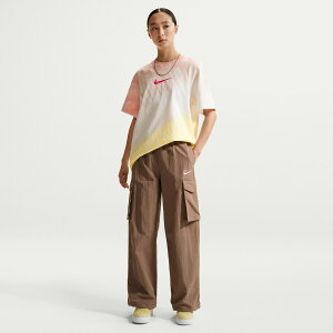 �y���z (NIKE) �i�C�L NJP-IR7557-378 �i�C�L �E�B�����Y NSW �v�[�� �p�[�e�B S/S T�V���c (378)�x�A���[�O���[�� ���f�B�[�X�y�X�|�[�c�E�F�A�z
