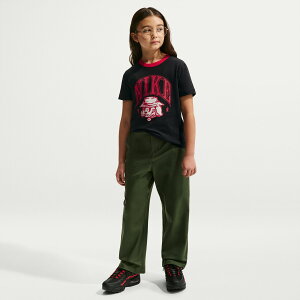 �y���z (NIKE) �i�C�L NJP-IU1270-010 �i�C�L YTH NSW �}�X�R�b�g S/S T�V���c (010)�u���b�N �W���j�A�y�X�|�[�c�E�F�A�z