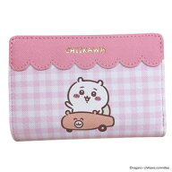 【暮らしラクラク応援セール】ちいかわ ファスナー財布 ピンク(ちいかわ) CHI11-1【取り寄せ・返品不可商…