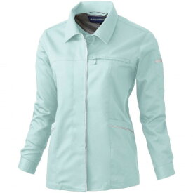 【暮らしラクラク応援セール】桑和 612 レディース長袖スモック Mサイズ モスグリーン(107) Absolute GEAR【取り寄せ・返品不可商品】