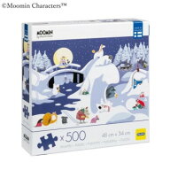 【暮らしラクラク応援セール】MOOMIN ムーミン ジグソーパズル 500ピース Winter Scenery MNX150080【取…