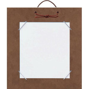 【暮らしラクラク応援セール】小色紙掛 鳥の子 茶・DA28-5【取り寄せ・返品不可商品】