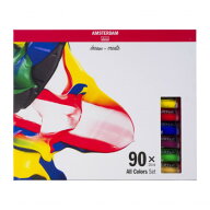 【暮らしラクラク応援セール】アムステルダム アクリリックカラー 20ml　90色セット　T1782-0490　454356…