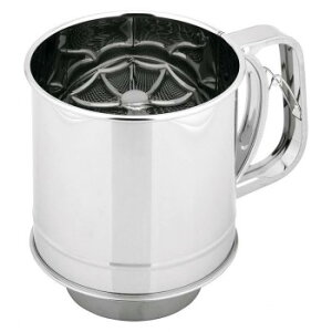 【暮らしラクラク応援セール】佐藤金属興業 粉ふるい グリップ型【取り寄せ・返品不可商品】