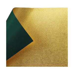 【暮らしラクラク応援セール】金箔両面和紙 単色 15cm 緑 10枚入 No.7014 5セット【取り寄せ・返品不可商品】