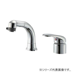 【暮らしラクラク応援セール】三栄 SANEI U-MIX シングルスプレー混合栓(洗髪用) 寒冷地用 K37110EJK-C-13【取り寄せ・返品不可商品】