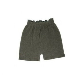 【暮らしラクラク応援セール】カシミヤ混ニットパンツ M〜L グレー 008601321【取り寄せ・返品不可商品】