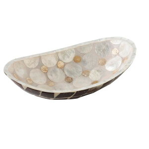 【暮らしラクラク応援セール】シェルトレイ オーバル ドットゴールド 10217810056【取り寄せ・返品不可商品】