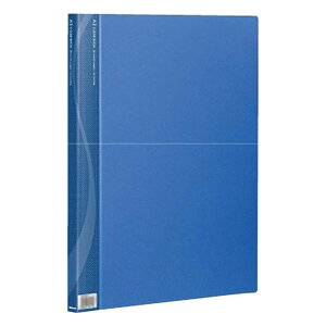【暮らしラクラク応援セール】ナカバヤシ クリアブック/ベーシックカラー A3判20P ブルー CB1012B-N【取り寄せ・返品不可商品】