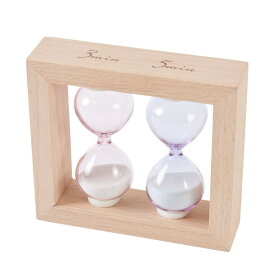 【暮らしラクラク応援セール】茶谷産業 Fun Science 砂時計 3分＆5分計 333-113【取り寄せ・返品不可商品】
