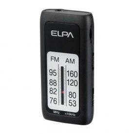 【暮らしラクラク応援セール】ELPA(エルパ)　AM/FMスリムラジオ　ER-S61F【取り寄せ・返品不可商品】
