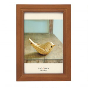 【暮らしラクラク応援セール】ラドンナ フォトフレーム 写真立て AVANTI ウッドフォトフレーム ブラウン ポストカードサイズ DF43-P-BR【取り寄せ・返品不可商品】