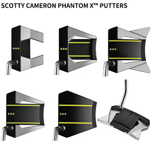 スコッティキャメロン ファントム X シリーズ PHANTOM マレット パター 【日本正規品】 SCOTTY CAMERON タイトリスト