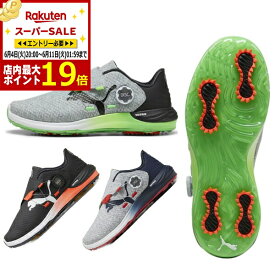 【スーパーSALE当店商品エントリーでP最大19倍】(営業日即日発送)プーマゴルフ(PUMA) ファントムキャット ニトロ ディスク ゴルフシューズ 379208 スパイクレス メンズ 2024年モデル