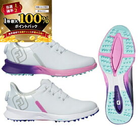 【★予告★11/15限定】当店エントリー&抽選で最大100％ポイントバック ！(営業日即日発送)フットジョイ ゴルフシューズ BOAタイプ ウィメンズ FUEL フューエル スポーツ ボア(BOA) レディース スパイクレス W(ワイド) 2024年継続モデル（outret）