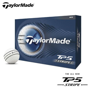 (�c�Ɠ���������)�e�[���[���C�h(TaylorMade) 2026 TP5 �X�g���C�v �S���t�{�[�� 1�_�[�X(12��) 2026�N���f�� (���{���K�i)