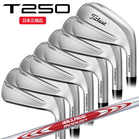 (営業日即日発送)タイトリスト(Titleist) Tシリーズ T250 アイアンセット(6本 #5-PW) N.S.PROモーダス3ツアー105 シャフト 2025年モデル(日本正規品)