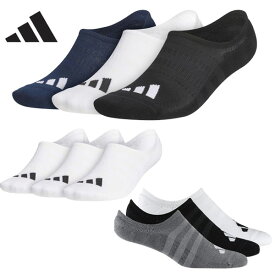 アディダス ゴルフ 3P ローカット クッションソックスEEU91 メンズ レディース 2025年秋冬継続モデル