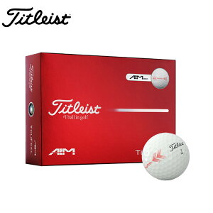 (�c�Ɠ���������)�^�C�g���X�g(Titleist) 2026 �g�D���[�t�B�[��(TRUFEEL) AIM �G�C��360° �S���t�{�[�� 1�_�[�X(12��) 2026�N���f�� (���{���K�i)