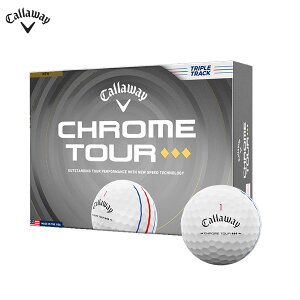 (�c�Ɠ���������)�L�����E�F�C�S���t(Callaway) �N�����c�A�[(CHROME TOUR) ������(�g���v���_�C�������h)�g���v���g���b�N �S���t�{�[�� 1�_�[�X(12������) 2026�N���f��