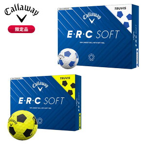 【数量限定】キャロウェイ E・R・C SOFT(ERCソフト) TRUVIS(トゥルービス) ゴルフボール 1ダース(12球入り) 2025年モデル(日本正規品)