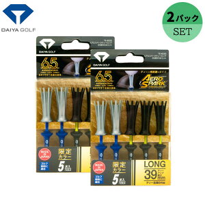 �����G���g���[�œ��X�|�C���g3�{�����y2�Z�b�g�z(����i)�_�C���S���t(DAIYA GOLF) �e�B�[ �G�A���X�p�[�N�e�B�[ �����O 65���N5�{�Z�b�g TE-6020 (39mm) 2025�N