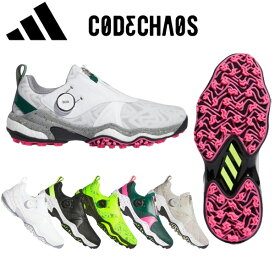 (ポイント10倍)(営業日即日発送)アディダス ゴルフ コードカオス25 ボア NKZ93 スパイクレス ゴルフシューズ BOAタイプ メンズ 2024年モデル【LOGI】
