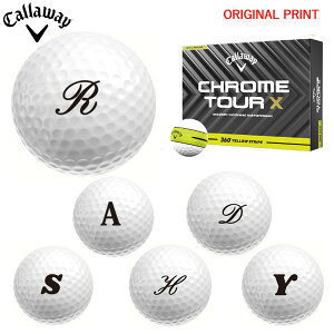 �y�I���W�i���}�[�N�v�����g�{�[��(�[��2-3��)�z�L�����E�F�C �N�����c�A�[X(CHROME TOUR-X) 360 �C�G���[�X�g���C�v �S���t�{�[�� 1�_�[�X (12������) 2025�N���f�� �A���t�@�x�b�gA �}�[�N����