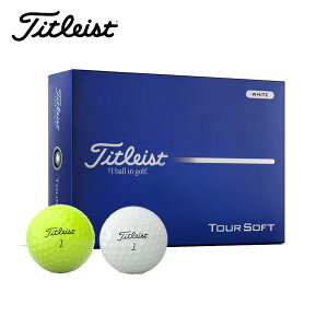 (�c�Ɠ���������)�^�C�g���X�g(Titleist) 2026 �c�A�[�\�t�g(TOUR SOFT) �S���t�{�[�� 1�_�[�X(12��) 2026�N���f�� (���{���K�i)
