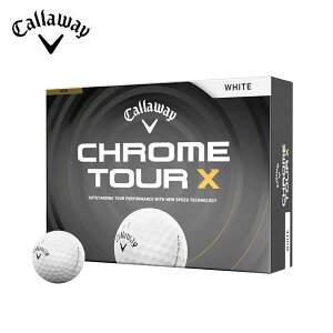 (�c�Ɠ���������)�L�����E�F�C�S���t(Callaway) �N�����c�A�[X(CHROME TOUR X) �S���t�{�[�� 1�_�[�X(12������) 2026�N���f��
