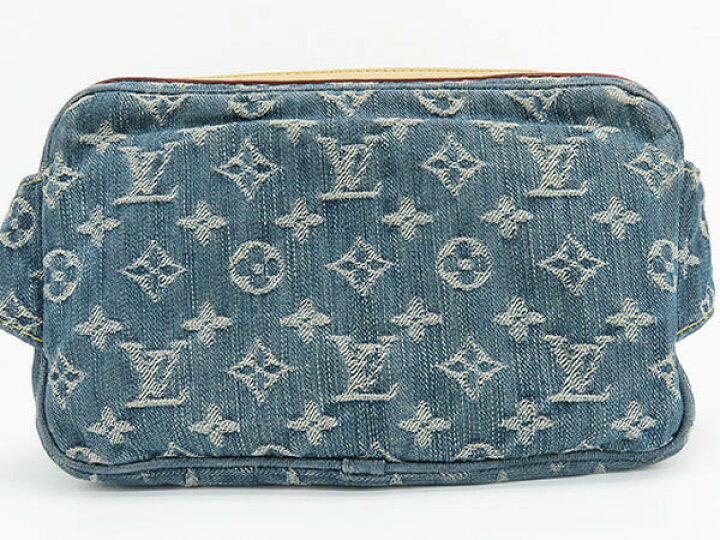 楽天市場】ルイヴィトン LOUIS VUITTON モノグラムデニム バムバッグ 