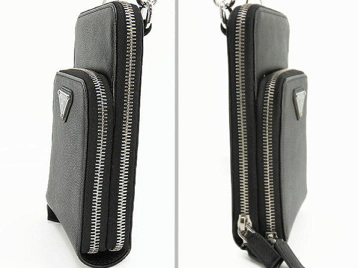 楽天市場】【新品同様】プラダ PRADA サフィアーノ スマートフォン  