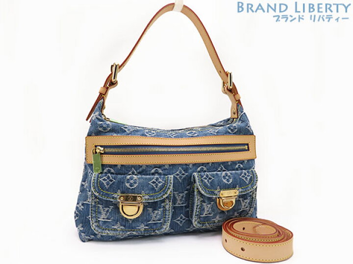 楽天市場】【未使用】ルイヴィトン LOUIS VUITTON モノグラムデニム 