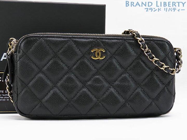 楽天市場】【美品】シャネル CHANEL マトラッセ ココマーク キャビア 