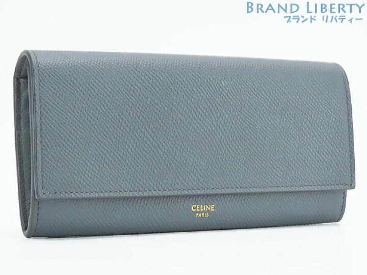 楽天市場】【新品同様】セリーヌ CELINE ラージ フラップウォレット 二 