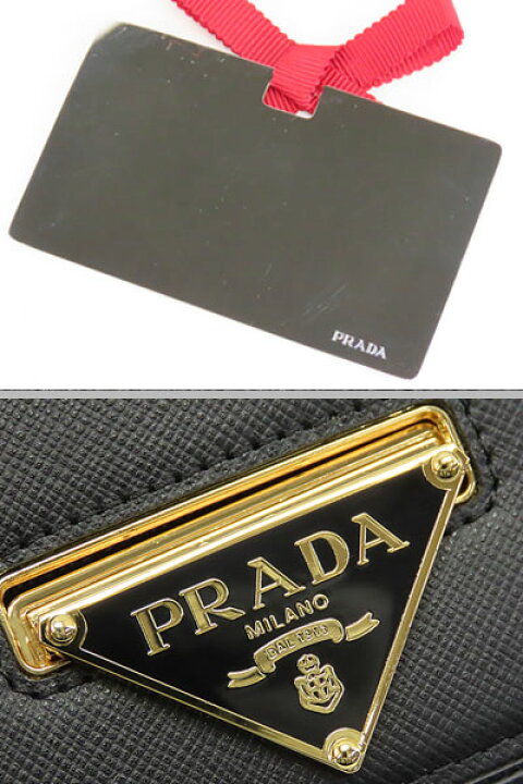 楽天市場】【激レア未使用】プラダ PRADA サフィアーノ 2WAY 斜め掛け  