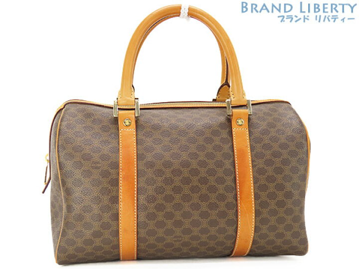 楽天市場】セリーヌ CELINE ヴィンテージ マカダム ミニボストンバッグ  