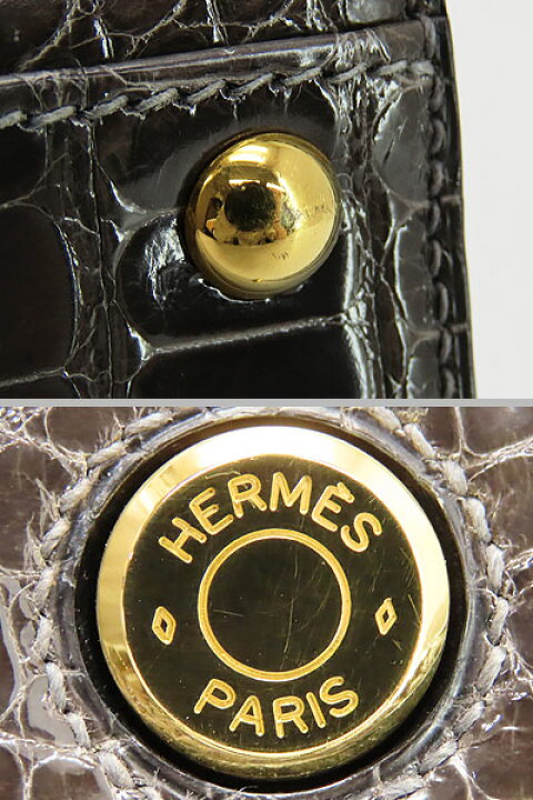 楽天市場】【激レア美品】エルメス HERMES ダルヴィ PM アリゲーター 