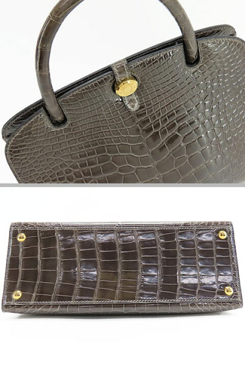楽天市場】【激レア美品】エルメス HERMES ダルヴィ PM アリゲーター 