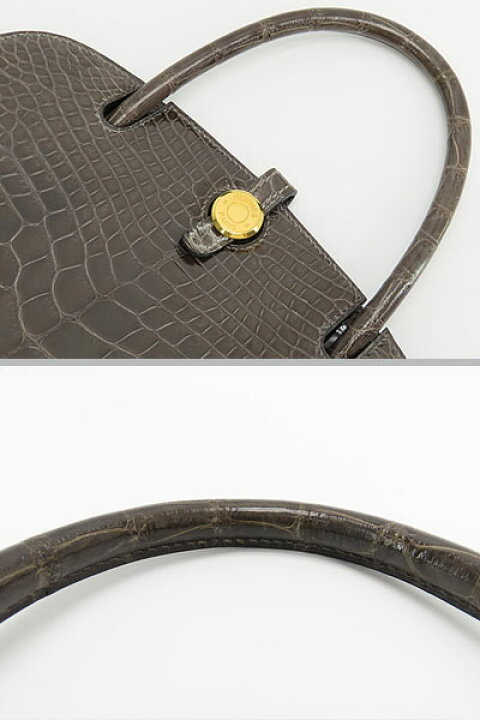 楽天市場】【激レア美品】エルメス HERMES ダルヴィ PM アリゲーター 
