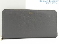 楽天市場】celine セリーヌ ラージ ジップドウォレット 長財布  