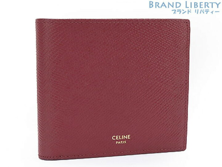 楽天市場】【未使用】セリーヌ CELINE バイフォールドウォレット 二  