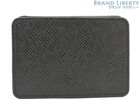 【外超美品】ルイヴィトン　LOUIS VUITTON　タイガ　コインパース　コインケース　小銭入れ　財布　ノワール ブラック　M30598　【中古】
