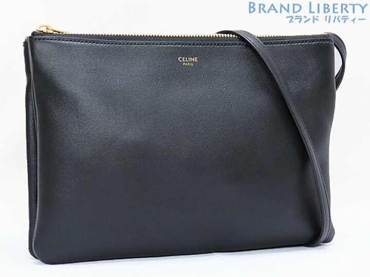 楽天市場】【新古品】セリーヌ CELINE トリオ ラージ 3連 ショルダー 