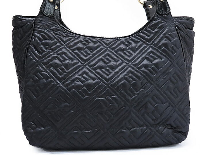 楽天市場】【美品】フェンディ FENDI ズッカ キルティング トート 