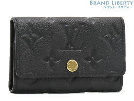 【未使用】ルイヴィトン　LOUIS VUITTON　モノグラムアンプラント　ミュルティクレ6　6連キーケース　キーリング　キーホルダー　ノワール ブラック　M64421　【中古】