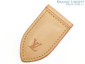 【超美品】ルイヴィトン　LOUIS VUITTON　パンス ア ビエ VVN　ヌメ革　マネークリップ　マグネット式　財布　ベージュ　M64692　【中古】