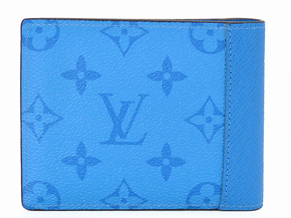Louis Vuitton Multiple Wallet Monogram Eclipse Lagoon Blue