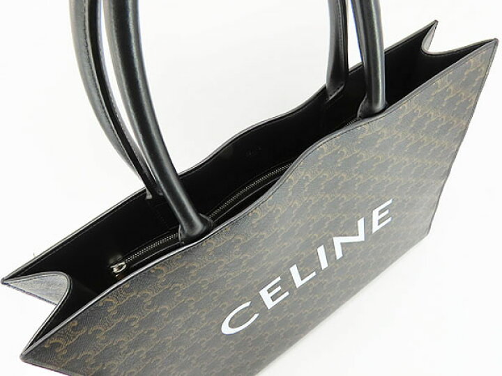 楽天市場】【美品】セリーヌ CELINE トリオンフ キャンバス 